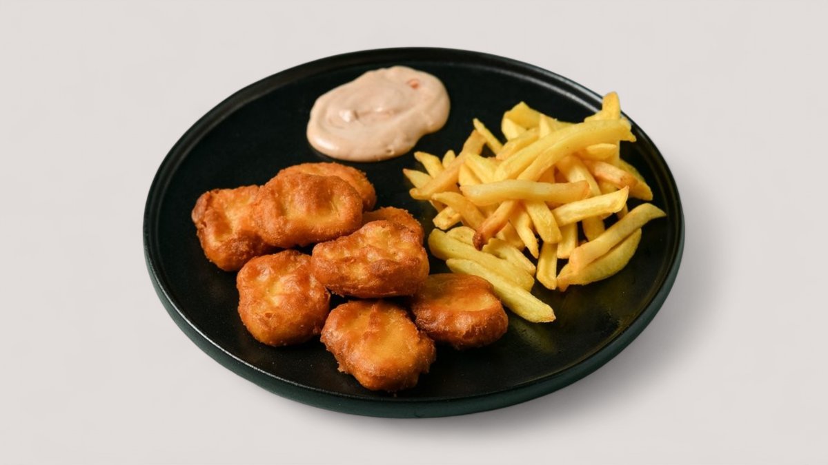 Chicken Nuggets With Fries