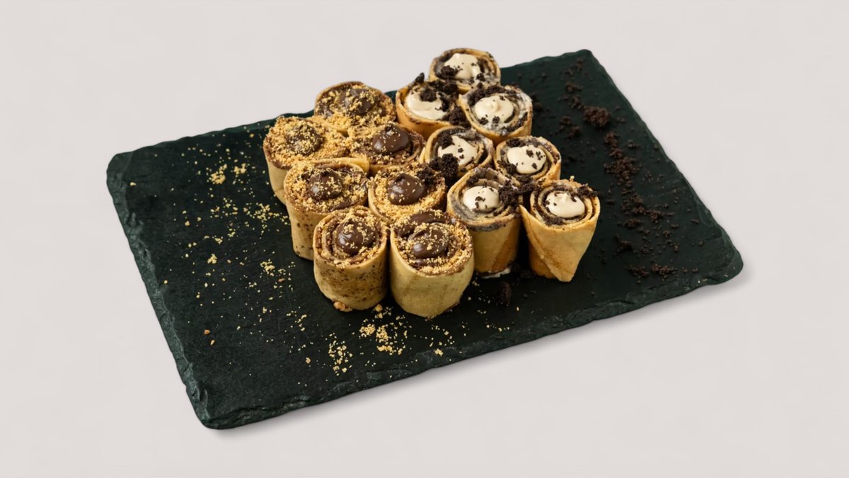 Crepe Roll Platter 21 Pieces