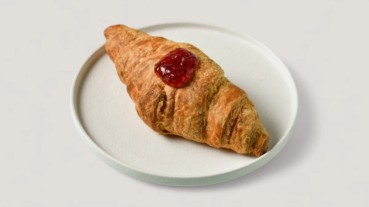 Croissant With Jam