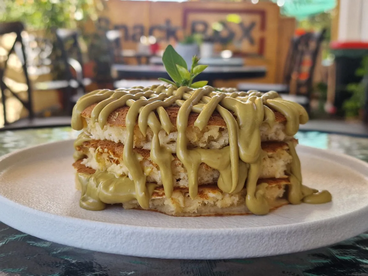 Pistachio Pancakes