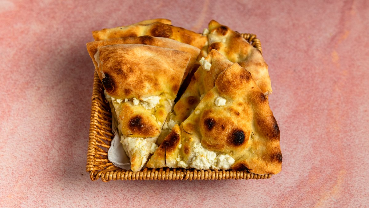 Focaccia with White Cheese