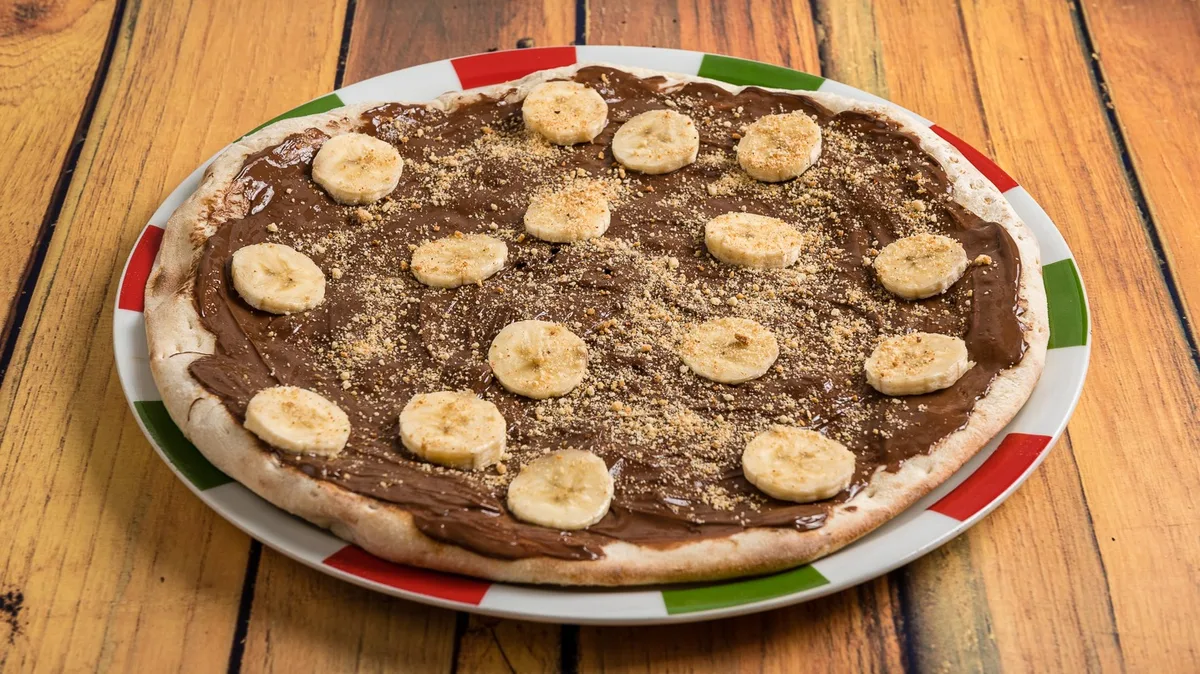 Μπανάνα Sweet Pizza