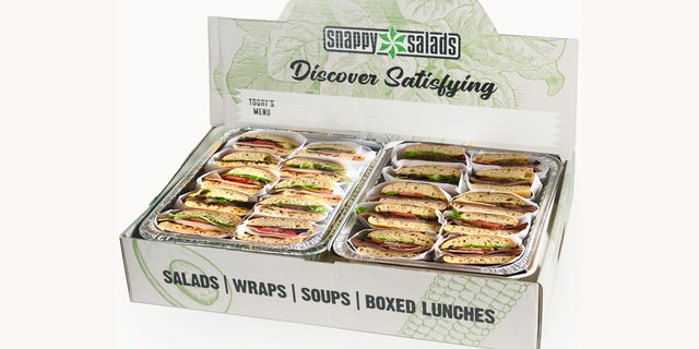 Sandwich and Sandwich Box