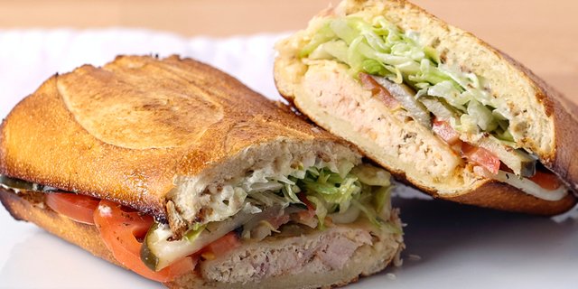 Gluten-Free Rotisserie Chicken and Swiss Sandwich