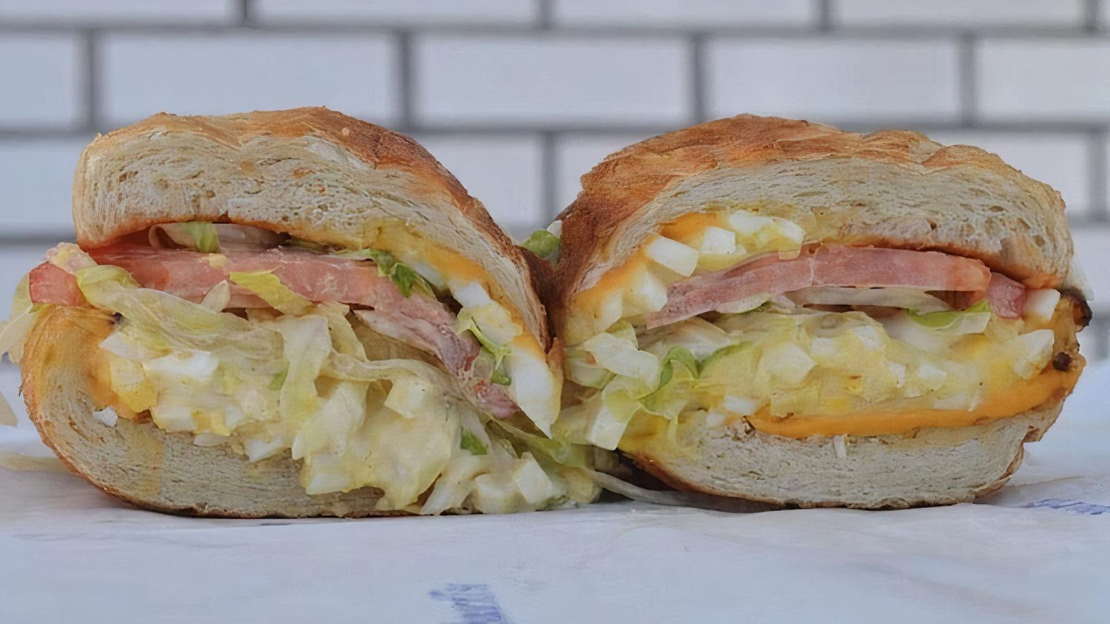 Egg Salad and American Cheese
