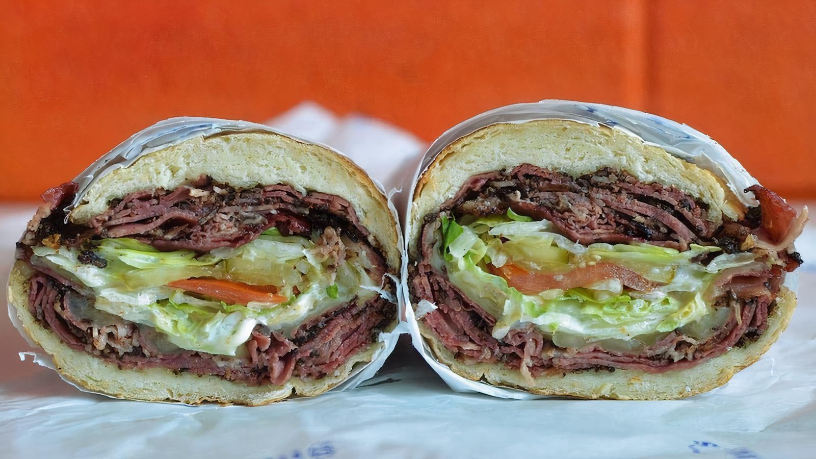 Pastrami and Swiss Cheese