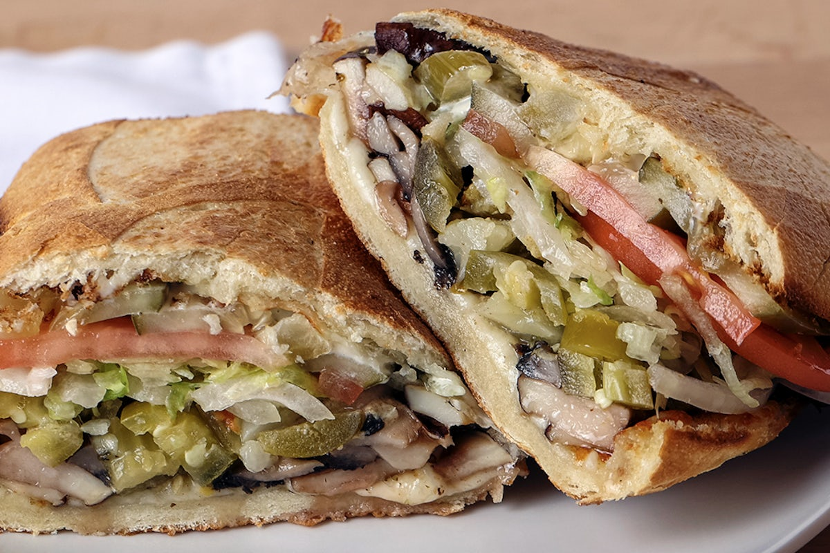 Portobello and Provolone Cheese