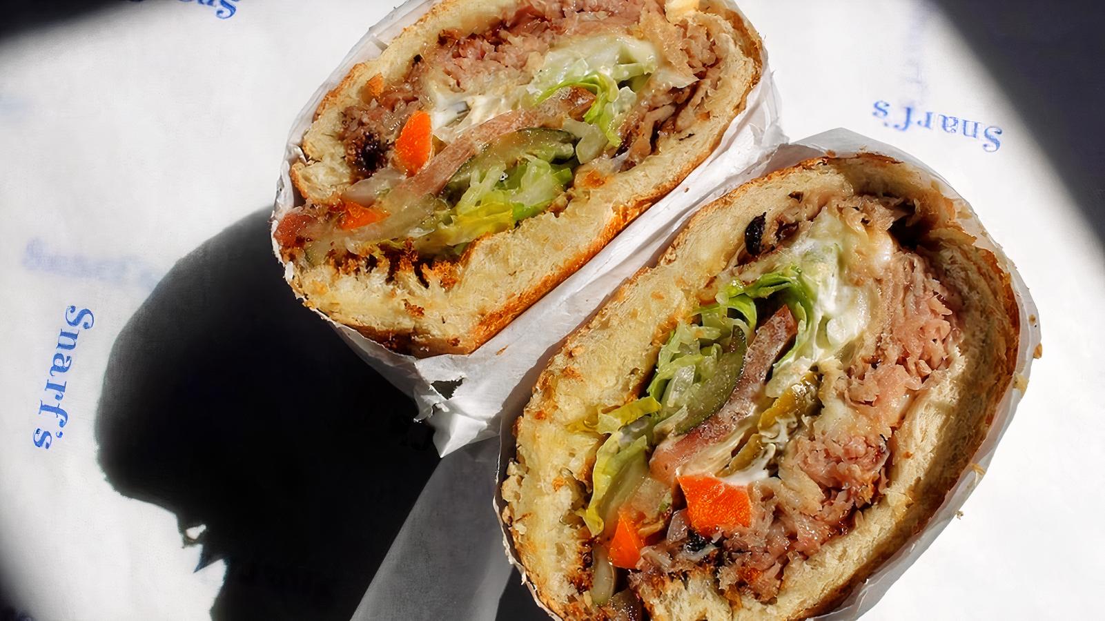 Prime Rib and Provolone Cheese