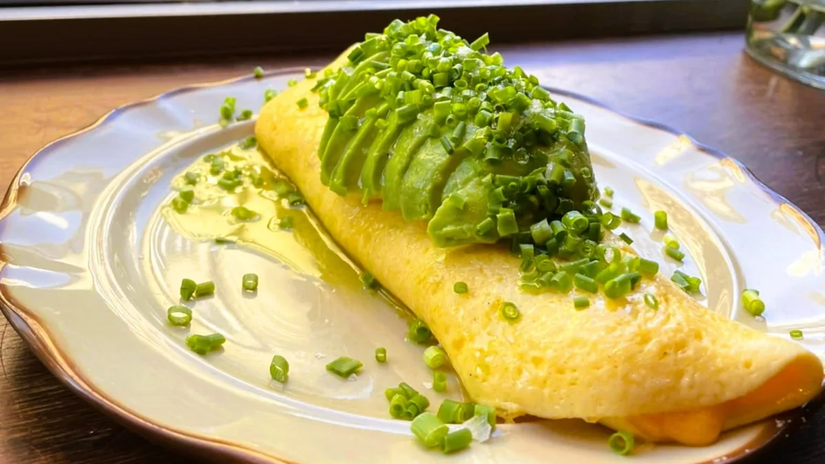 Omlet z awokado