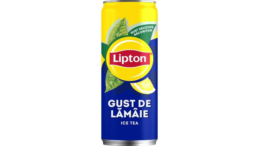 Lipton Ice Tea cu extract de ceai negru și suc de lămâie