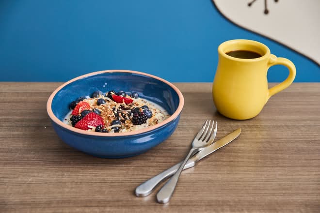 Almond Butter Coconut Porridge