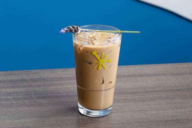 Iced Lavender Latte