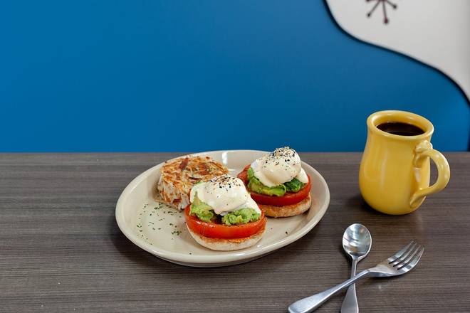 Smashed Avocado Benny*