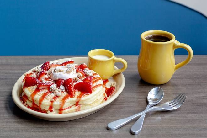 Strawberry Shortcake Pancakes