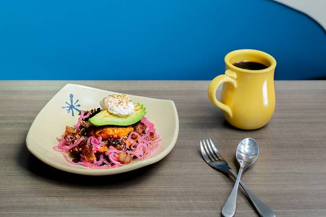 Sweet Potato Veggie Smash Up*