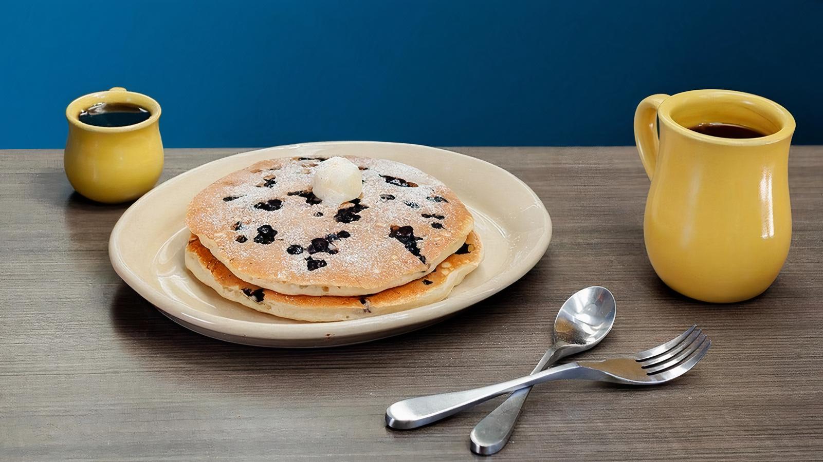 Blueberry GFF Pancakes
