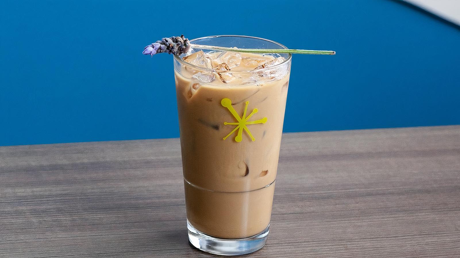 Iced Lavender Latte