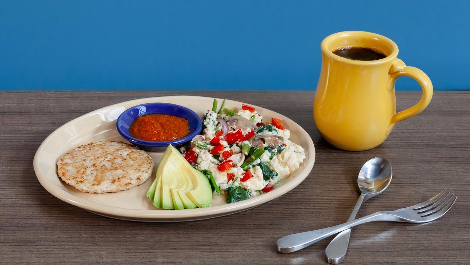 Protein and Veggie Egg White Scramble*