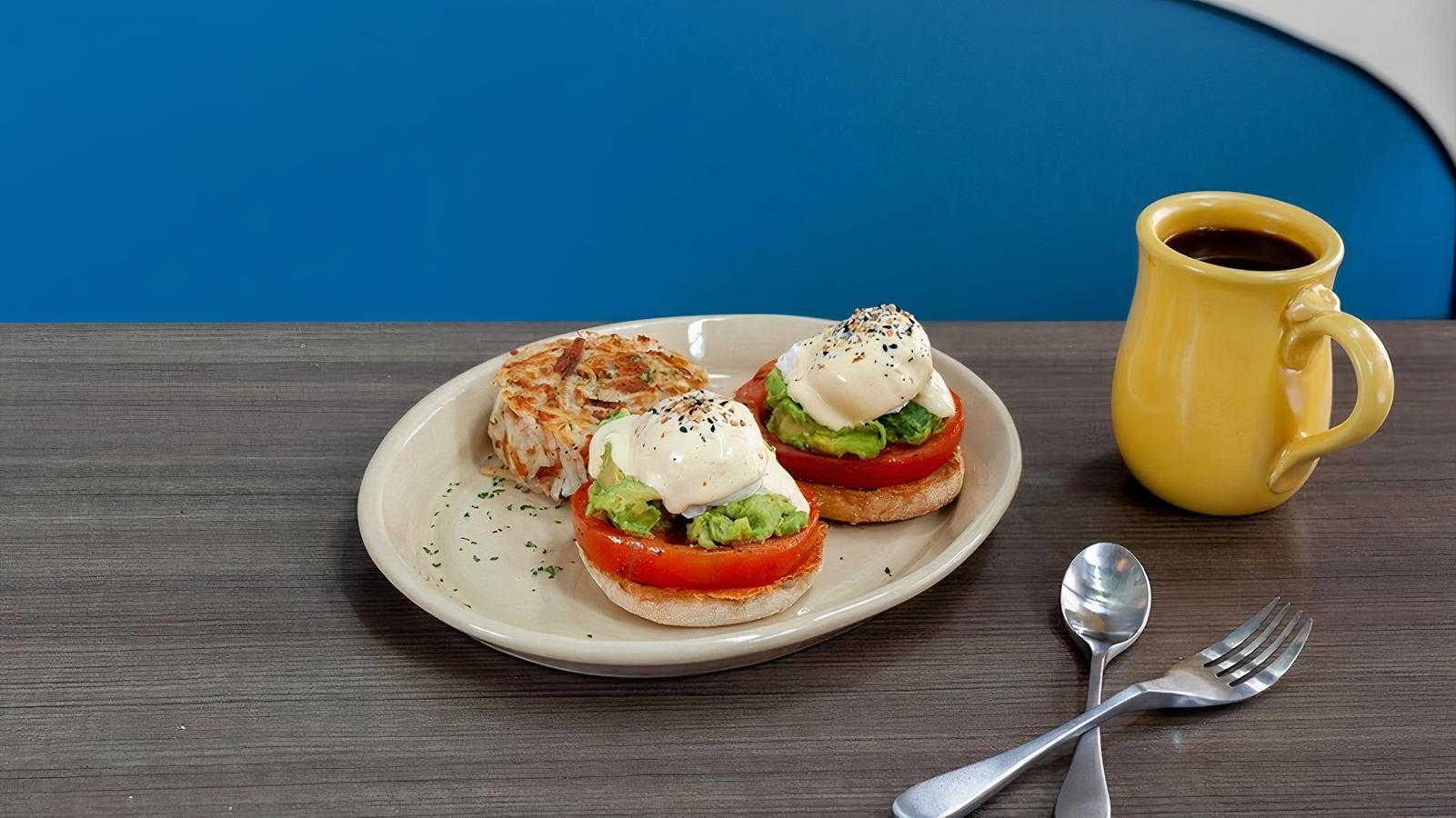 Smashed Avocado Benny*