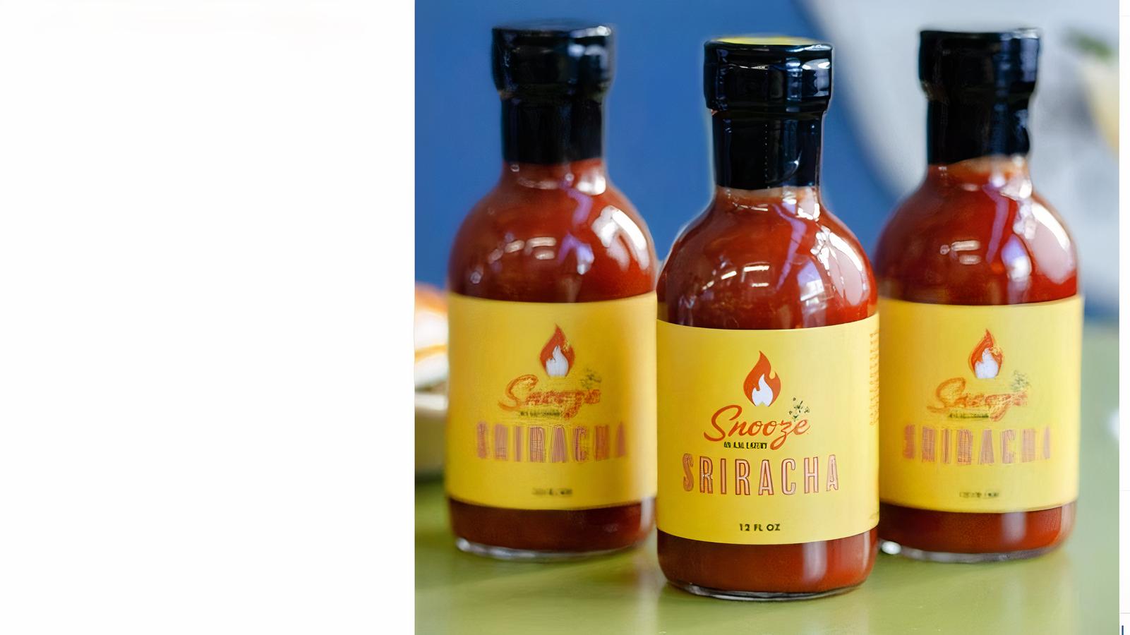 Snooze Sriracha 12oz Bottle