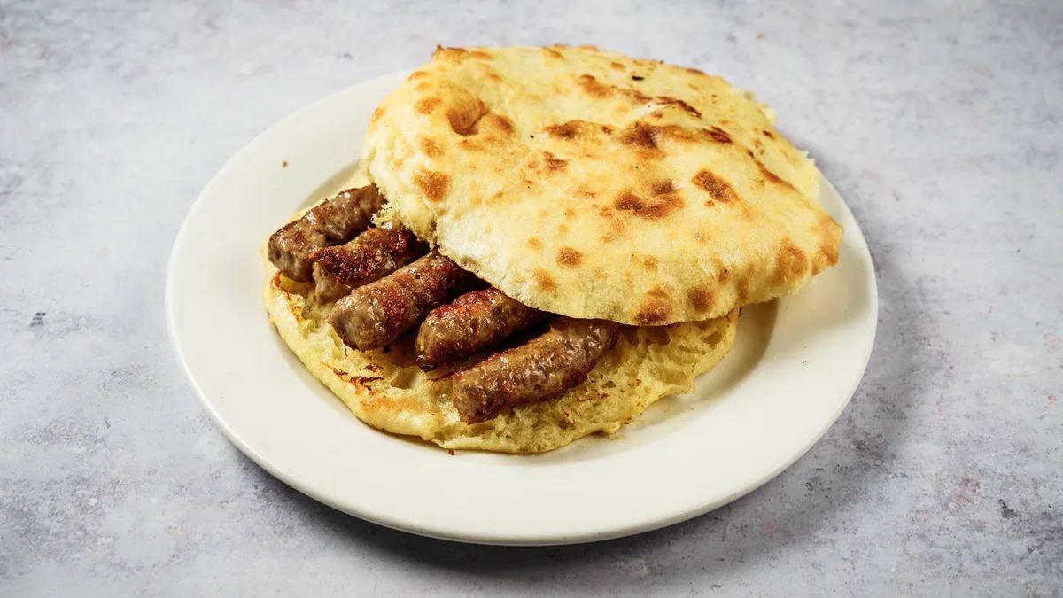 Ćevapi u somunu mali