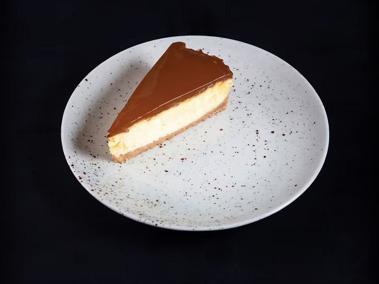 Karamelový cheesecake