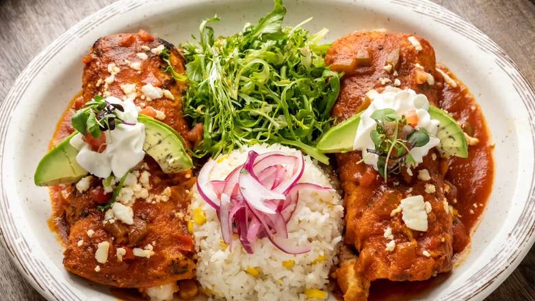 Enchiladas De Mariscos