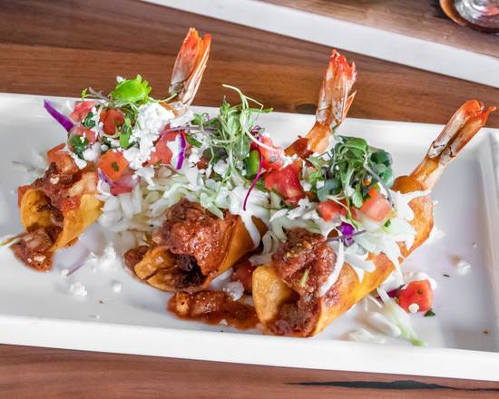 SHRIMP TAQUITOS