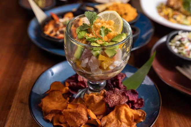 HOT and RAW TROPICAL CEVICHE