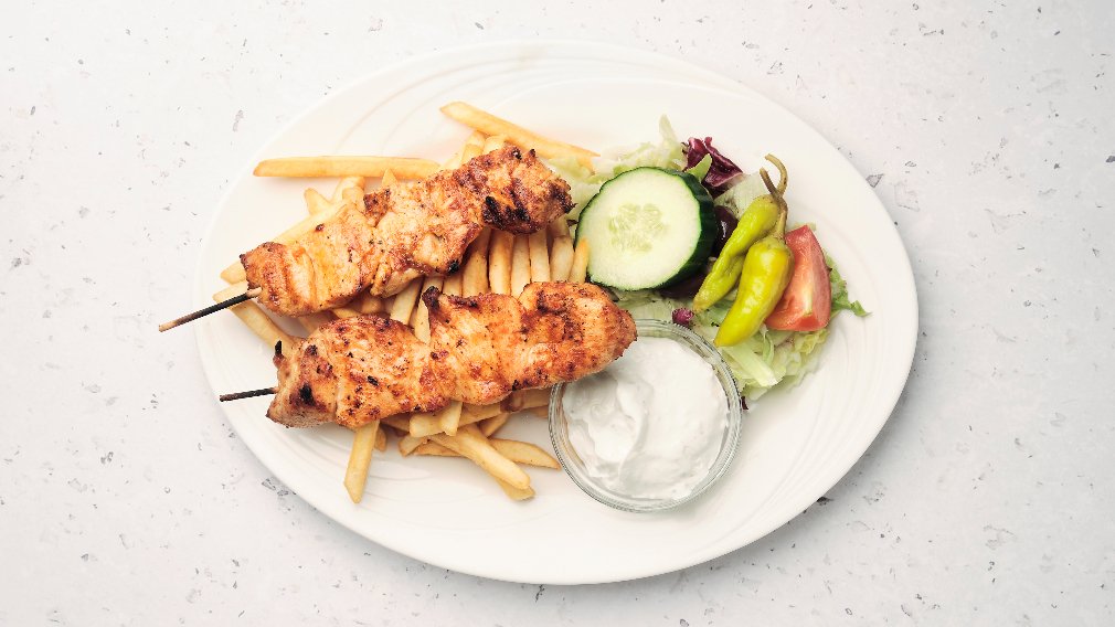 Grillat Kycklingspett