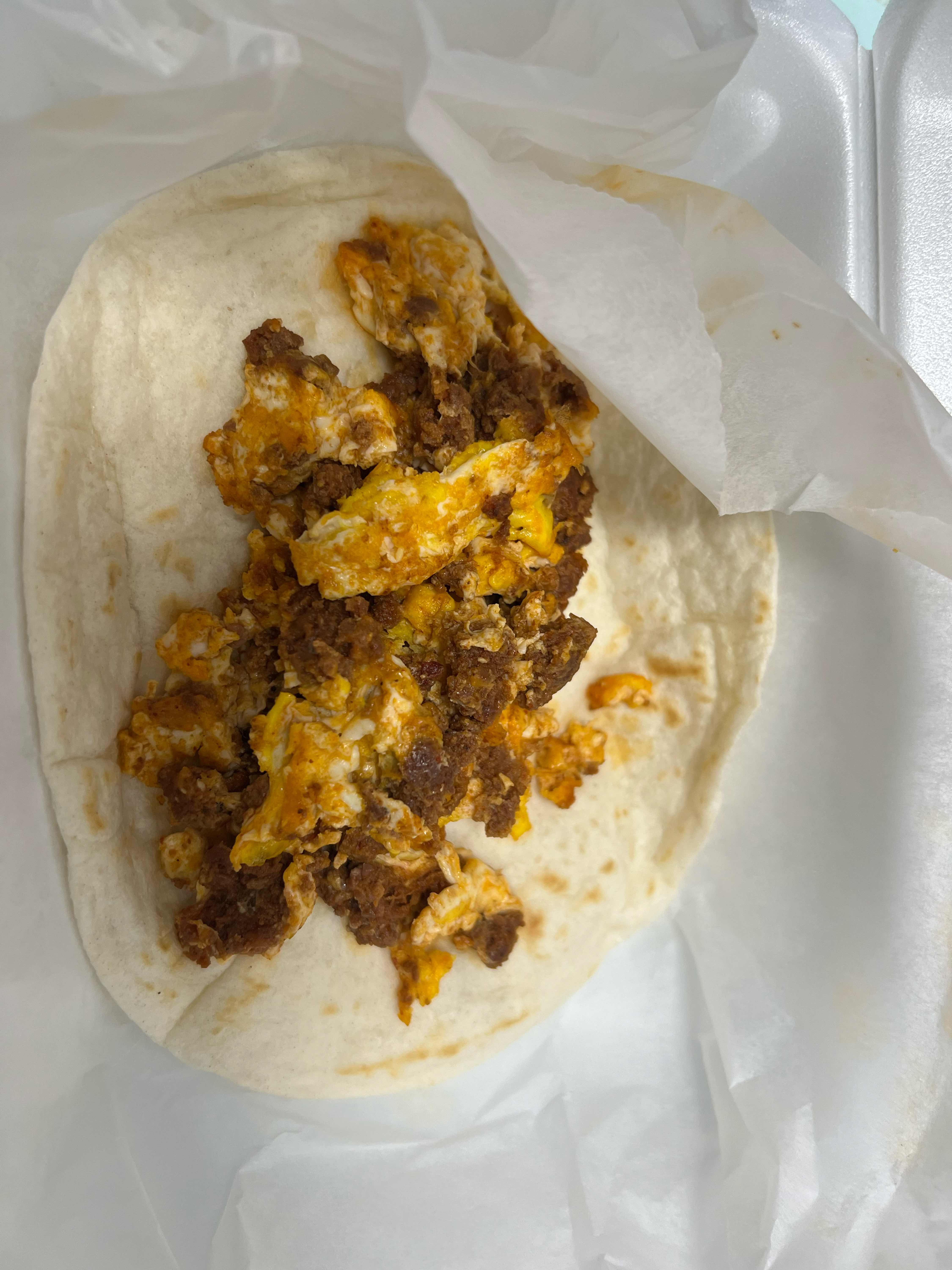 Chorizo and Egg