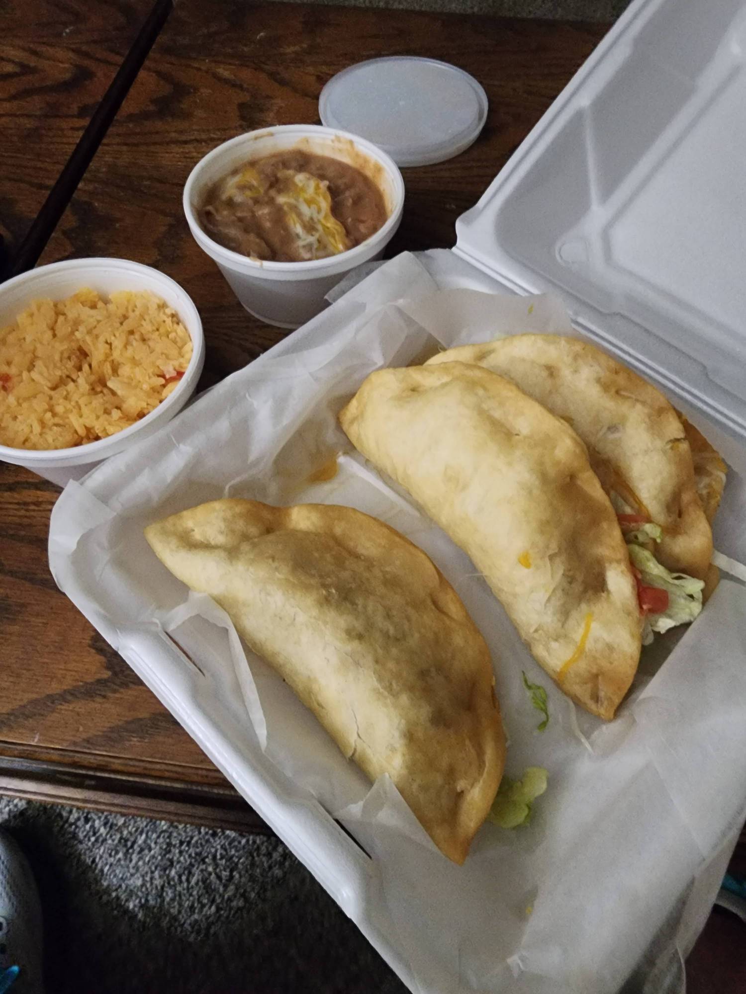 Sombrero Deep Fried Tacos