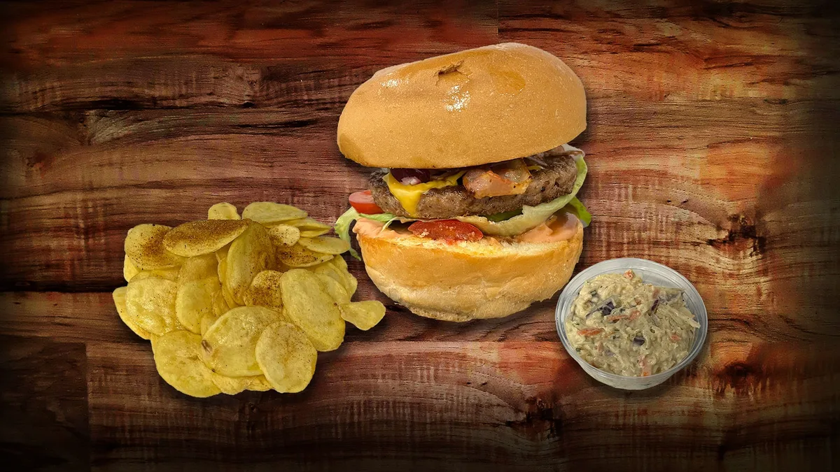 Classic hamburger menü
