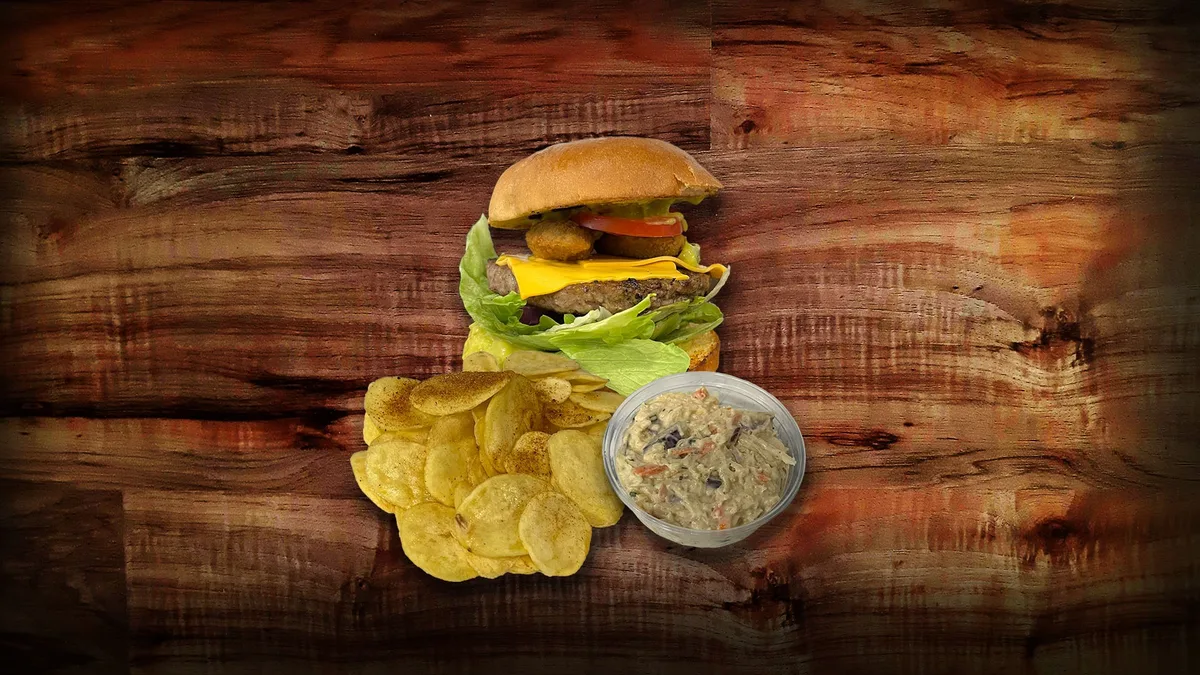 Franciscano hamburger menü