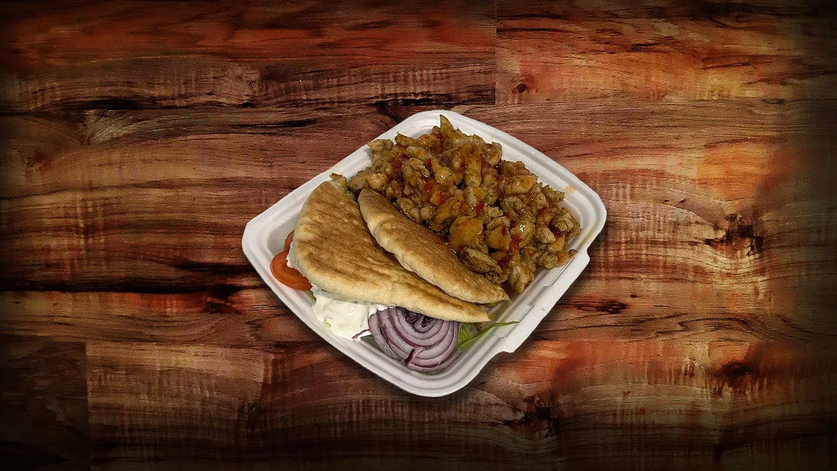 Gyros tál