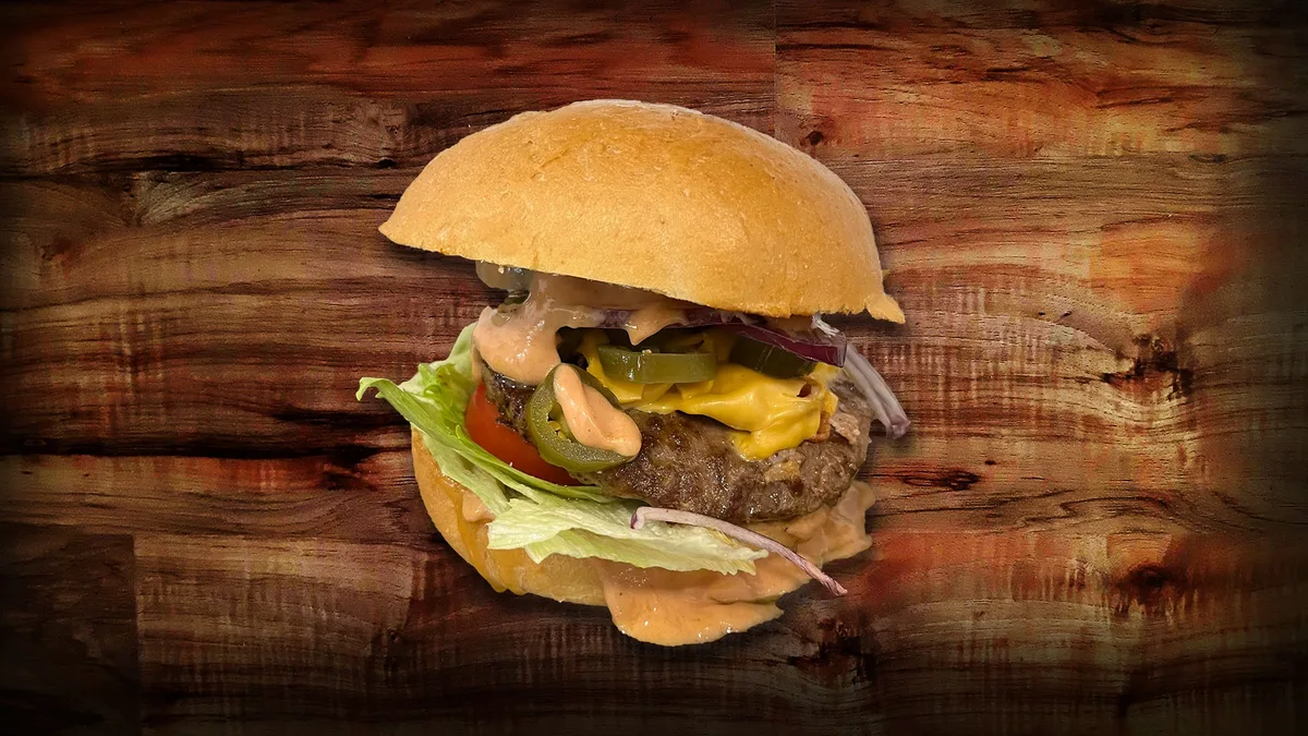 Hot hamburger