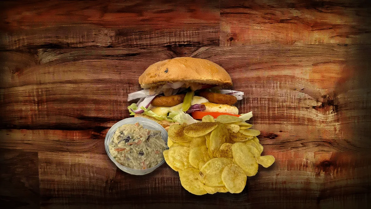 Vega hamburger menü