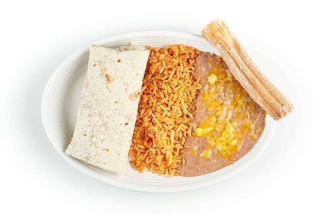 Bean Burrito Meal Nino