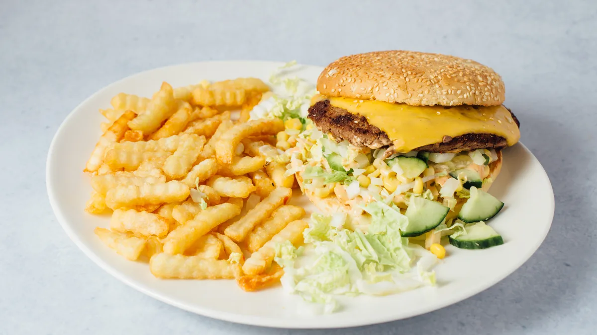 04. Cheeseburgertallerken