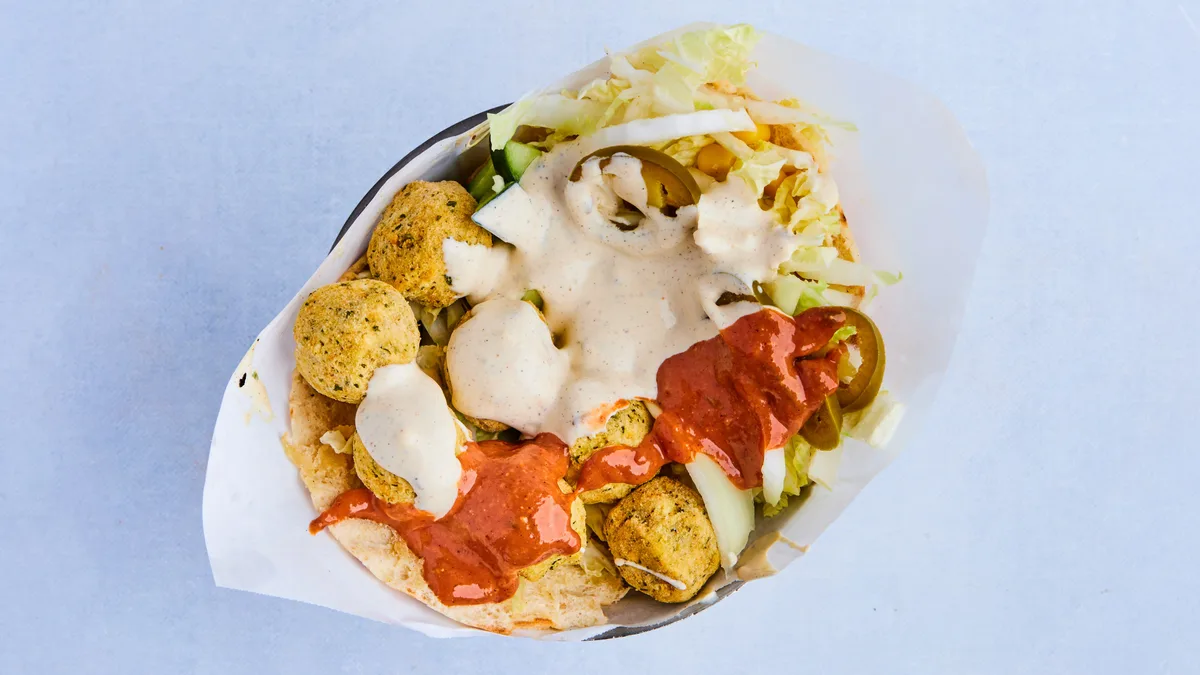 Falafel Vegetar Pita