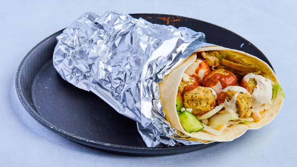 Falafel Vegetar Rull