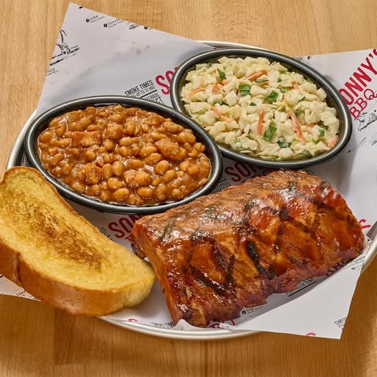 Baby Back Ribs Lunch