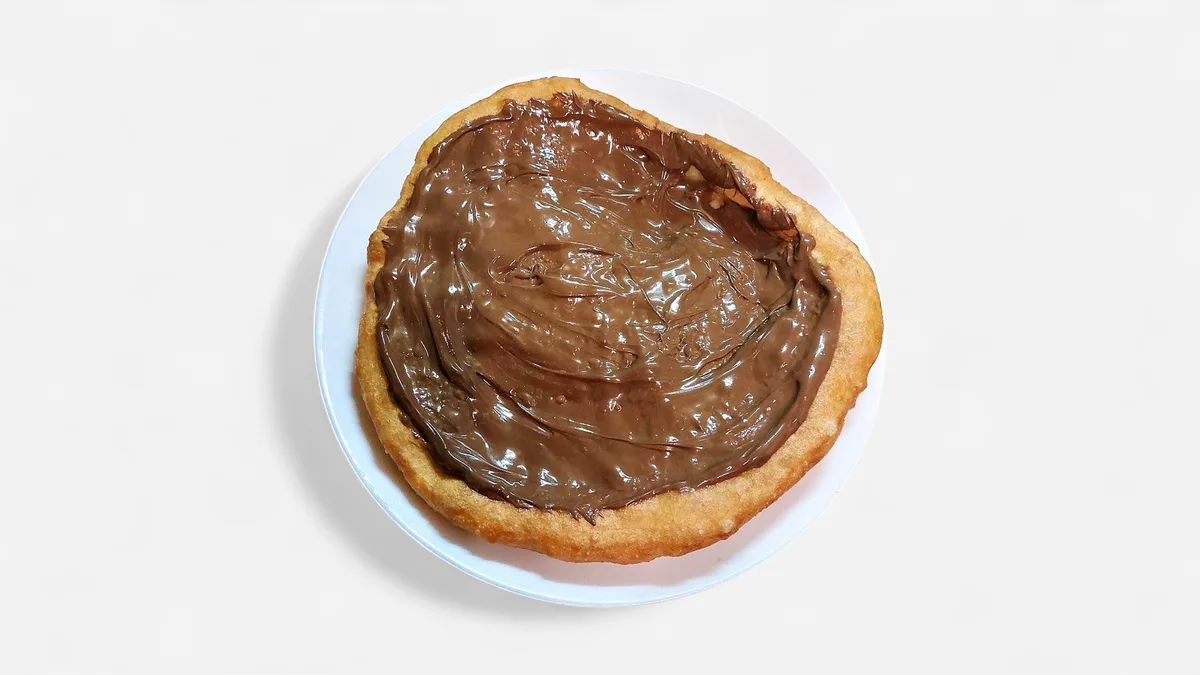 Nutellás lángos
