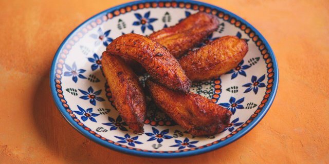 Fried Green Plantains