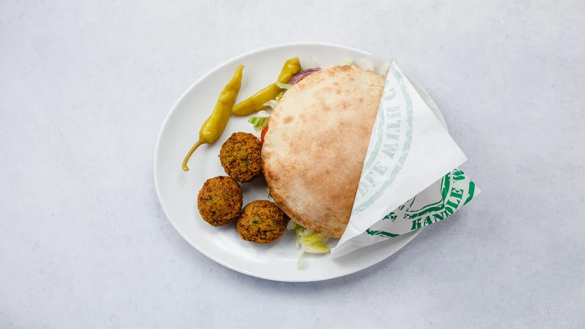 Falafel med Bröd