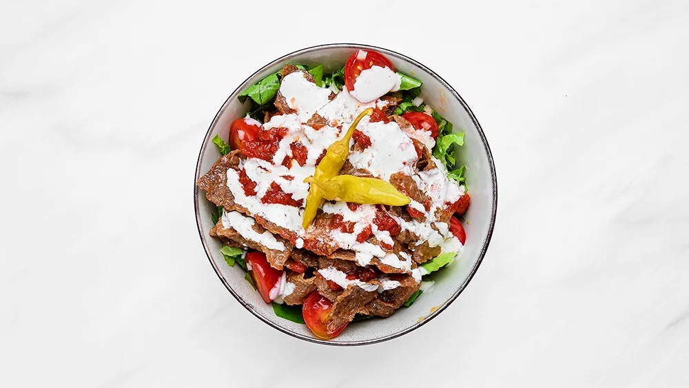 Kebabsallad