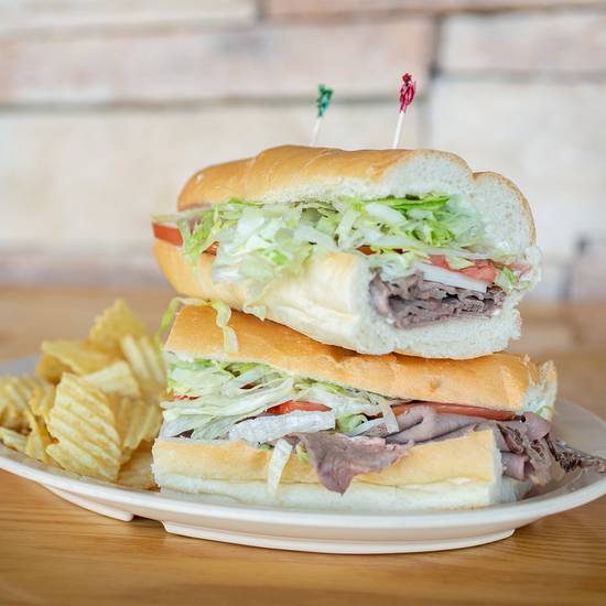 12" Large Cold Beef Sandwich