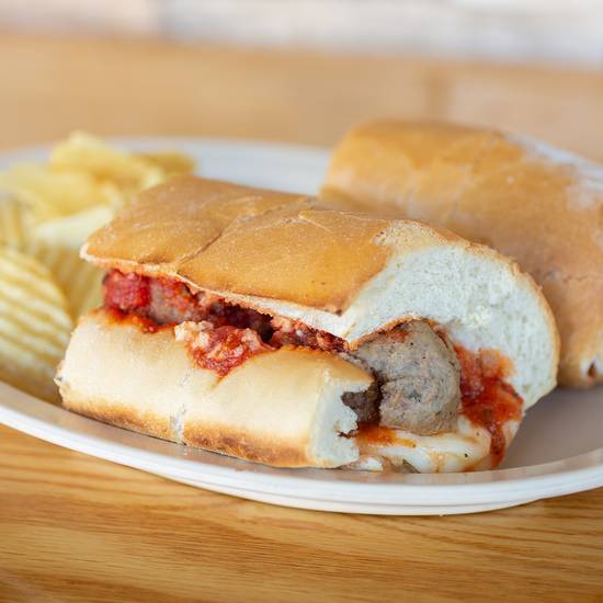 8" Small  Meatball Sandwich