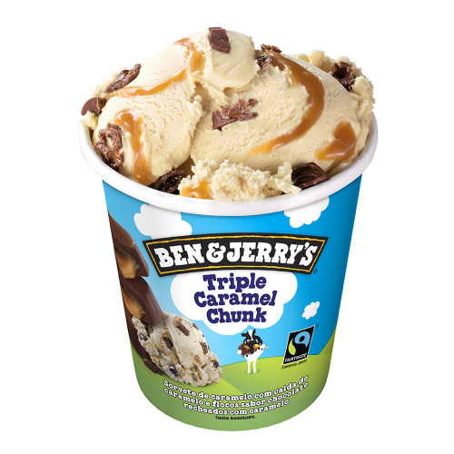 Ben and Jerry's Triple Caramel Chunk 458ml