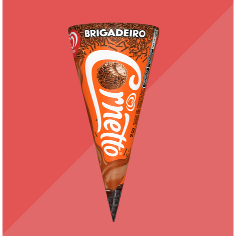 Cornetto Kibon Brigadeiro 65G